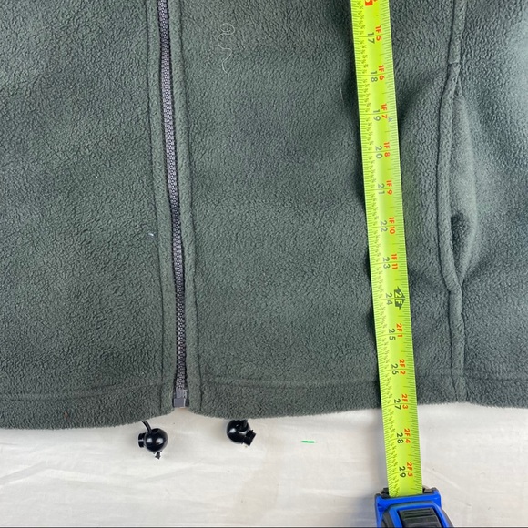 VTG 90s Nike Fleece Full Zip Jacket Swoosh XL Gray - Picture 12 of 13